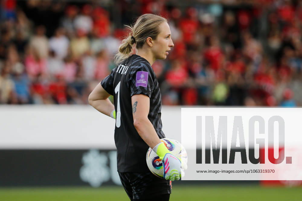 Frauen Schweiz - Tschechien Torhueterin Barbora Votikova (Tschechien) 26.06.2025 Winterthur, SCHWEIZ, Fussball Frauen Freundschaftsspiel Schweiz - Tschechien Torhueterin Barbora Votikova (Tschechien)
