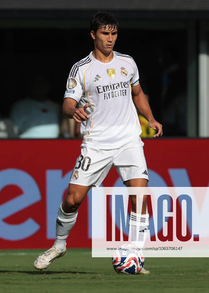 New Jersey, USA, 5th July 2025. Gonzalo Garcia of Real Madrid during the Real Madrid vs Borussia Dortmund FIFA Club World Cup match at Metlife Stadium, New Jersey. Picture credit should read: Jonathan Moscrop Sportimage . SPI_162_JM_REALMADRID_BORUSSIA_ SPI-4005-0162