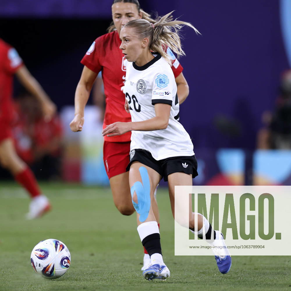 SENSS Elisa Team Deutschland UEFA Frauen Fussball EURO 2025 in der Schweiz Vorrundenspiel Deutschland - Polen 2 : 0 am 04.07. 2025 in St.Gallen
