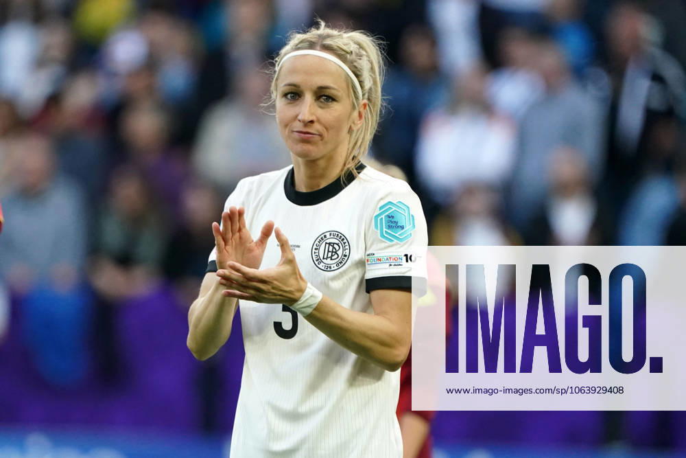 Frauen-Fussball, EM 2025, UEFA Frauen Europameisterschaften 2025, Gruppenphase, Gruppe C, Spieltag 2, Deutschland-Dänemark, 08.07.2025, St Jakub Park Basel, Kathrin Hendrich Deutschland, Aktion, Einzelbild