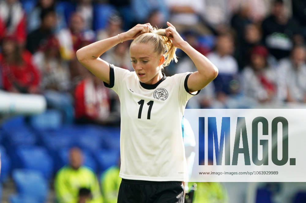 Frauen-Fussball, EM 2025, UEFA Frauen Europamesterschaften 2025, Gruppenphase, Gruppe C, Spieltag 2, Deutschland-Dänemark, 08.07.2025, St Jakub Park Lea Schüller Deutschland, Aktion, Einzelbild