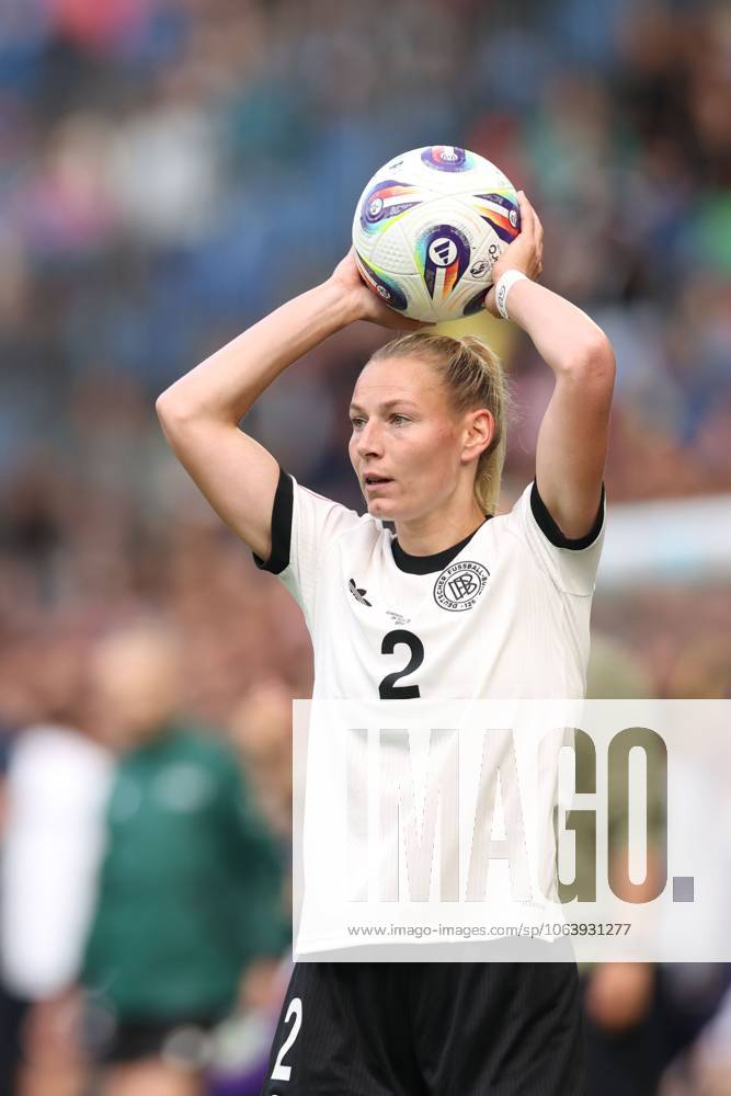 Sarai Linder of Germany Germany Women v Denmark Women, UEFA European Women s Championship, Football, St. Jakob-Park, Basel, Switzerland - 08 Jul 2025Basel St. Jakob-Park Switzerland