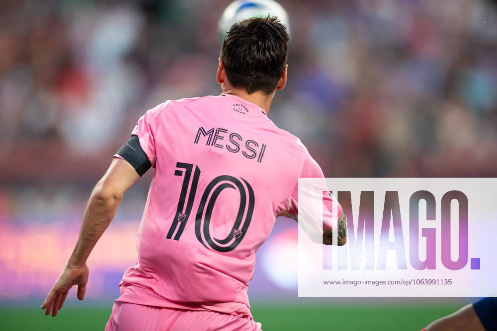 Foxborough, Massachusetts, USA; Inter Miami CF forward Lionel Messi (10) in a Major League Soccer game between the New England Revolution and Inter Miami CF at Gillette Stadium. (c) CSM - ZUMAc04_ 20250709_zma_c04_160