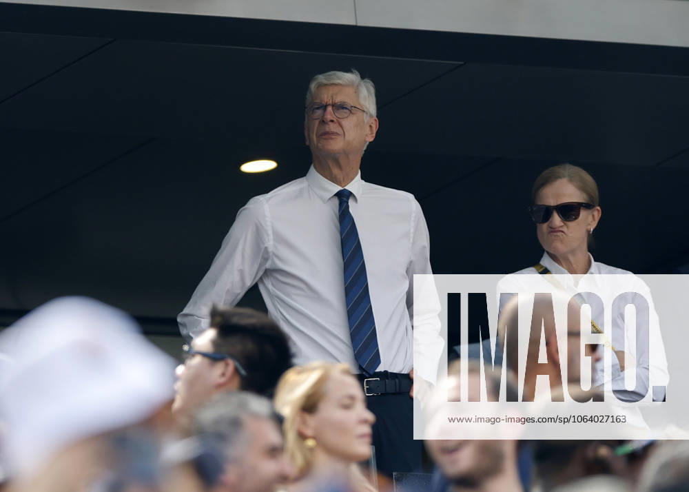 New Jersey, USA, 9th July 2025. Arsene Wenger during the Paris Saint Germain vs Real Madrid FIFA Club World Cup Semi Final match at Metlife Stadium, New Jersey. Picture credit should read: David Klein Sportimage . SPI_106_DK_PSG_Real_Madrid SPI-4011-0106
