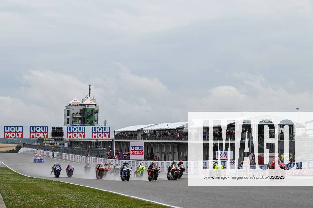 Sprint race of MotoGP Liqui Moly Motorrad Grand Prix Deutschland at Sachsenring Circuit. July 12 2025 In picture: start race Carrera al sprint del Gran Premio Liqui Moly Motorrad de MotoGP de Alemania en el Circuito de Sachsenring, 12 de Julio de 2025 POOL MotoGP.com Cordon Press Images will be for editorial use only. Mandatory credit: MotoGP.com Cordon Press Cordon Press Cordon Press Cordon Press