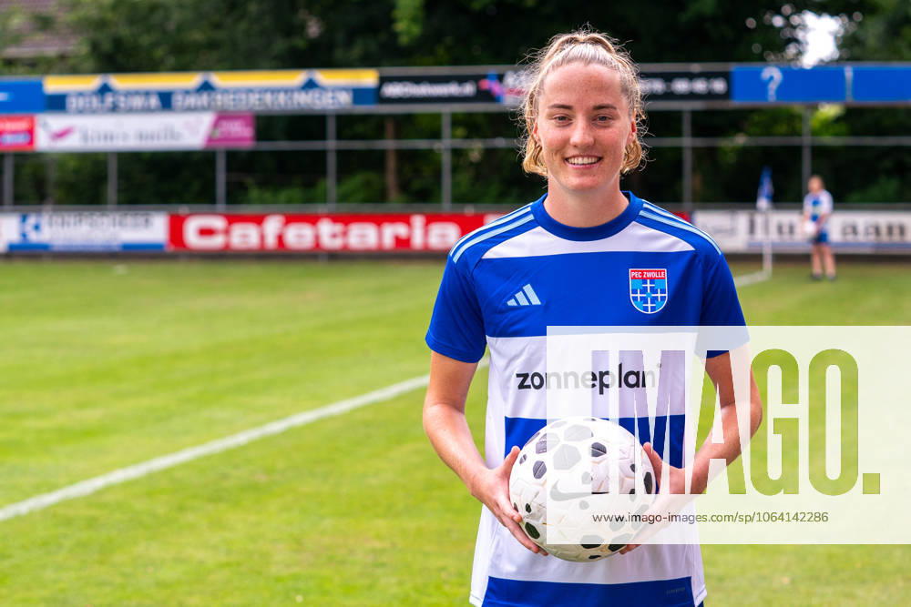 2025-07-11 PEC Zwolle Women v Bayer Leverkusen Women - Pre-season friendly WEZEP, NETHERLANDS - JULY 11: Ilvy Zijp of PEC Zwolle during the Pre-season friendly match between PEC Zwolle Women and Bayer Leverkusen Women at Sportpark Mulderssingel on July 11, 2025 in Wezep, Netherlands. Wezep Sportpark Mulderssingel Netherlands Content not available for redistribution in The Netherlands directly or indirectly through any third parties.