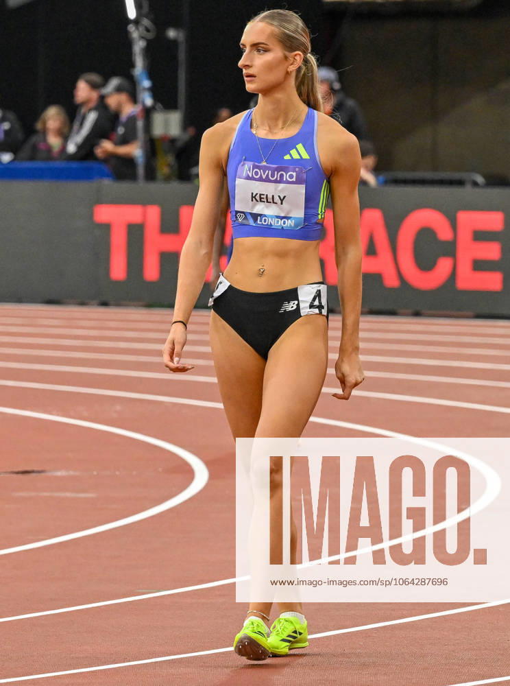 Novuna London Athletics Meet, London, UK. 19 July 2025. London, UK, 19 July 2025. KELLY Hannah prepares for the 400m Women National, during the Novuna London Athletics Meet 2025, part of the Wanda Diamond League at London Stadium, Queen Elizabeth Park, London, UK., Credit:Lee Floyd Avalon UK, London, London Stadium, Queen Elizabeth