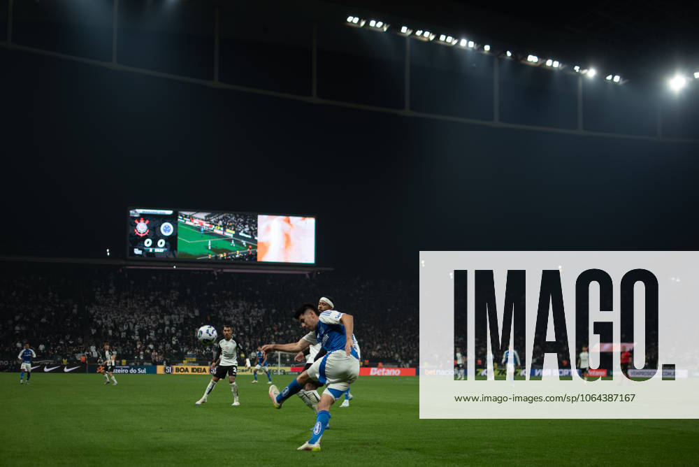 Match between Corinthians and Cruzeiro for the Brazilian championship Sao Paulo (SP), 7 23 2025 - Brazilian Corinthians vs Cruzeiro - match between Corinthians and Cruzeiro for the 16th round of the Brazilian football championship, on the evening of Wednesday, July 23, 2025, at the Neo Quimica Arena, in Sao Paulo-SP. (Foto: Ronaldo Barreto Thenews2 imago images) SPO