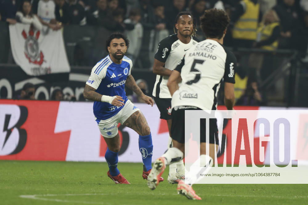 Match between Corinthians and Cruzeiro for the Brazilian championship Sao Paulo (SP), 7 23 2025 - Brazilian Corinthians vs Cruzeiro - Cruzeiro player Gabigol in the match between Corinthians and Cruzeiro for the 16th round of the Brazilian football championship, on the evening of Wednesday, July 23, 2025, at the Neo Quimica Arena, in Sao Paulo-SP. (Foto: Leco Viana Thenews2 imago images) SPO