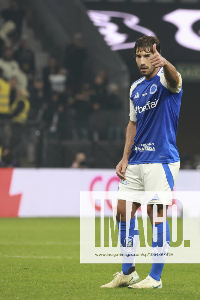 Match between Corinthians and Cruzeiro for the Brazilian championship Sao Paulo (SP), 7 23 2025 - Brazilian Corinthians vs Cruzeiro - Cruzeiro player Lucas Silva in the match between Corinthians and Cruzeiro for the 16th round of the Brazilian football championship, on Wednesday night, July 23, 2025, at the Neo Quimica Arena, in Sao Paulo-SP. (Foto: Leco Viana Thenews2 imago images) SPO