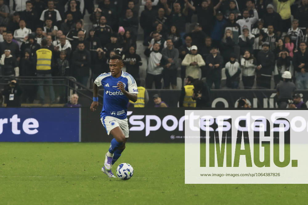 Match between Corinthians and Cruzeiro for the Brazilian championship Sao Paulo (SP), 7 23 2025 - Brazilian Corinthians vs Cruzeiro - shot during the match between Corinthians and Cruzeiro for the 16th round of the Brazilian Football Championship, on the evening of Wednesday, July 23, 2025, at the Neo Quimica Arena, in Sao Paulo-SP. (Foto: Leco Viana Thenews2 imago images) SPO
