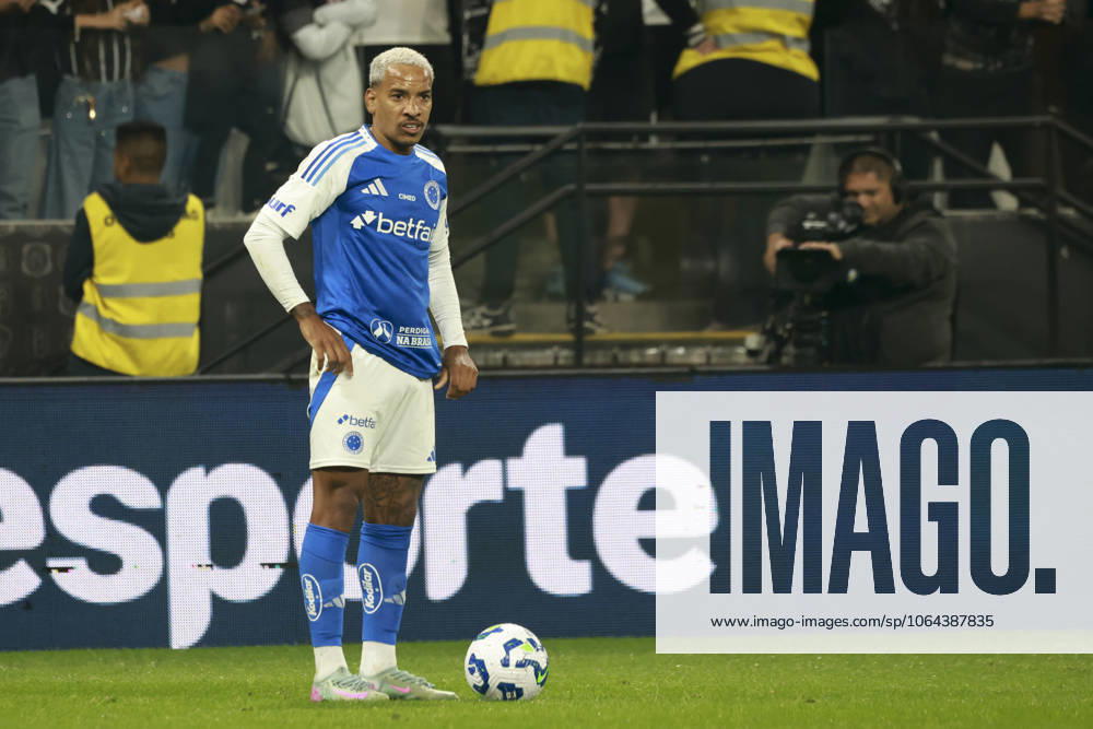 Match between Corinthians and Cruzeiro for the Brazilian championship Sao Paulo (SP), 7 23 2025 - Brazilian Corinthians vs Cruzeiro - Matheus Pereira in the match between Corinthians and Cruzeiro for the 16th round of the Brazilian Football Championship, on the evening of Wednesday, July 23, 2025, at the Neo Quimica Arena, in Sao Paulo-SP. (Foto: Leco Viana Thenews2 imago images) SPO