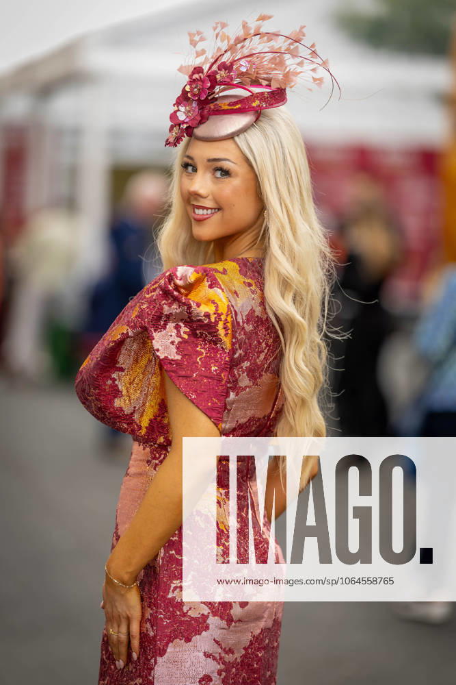 2025 Galway Racing Festival, Ballybrit, Galway 28 7 2025 Savannah Bergin enjoying the first day of the Galway Races Savannah Bergin 28 7 2025