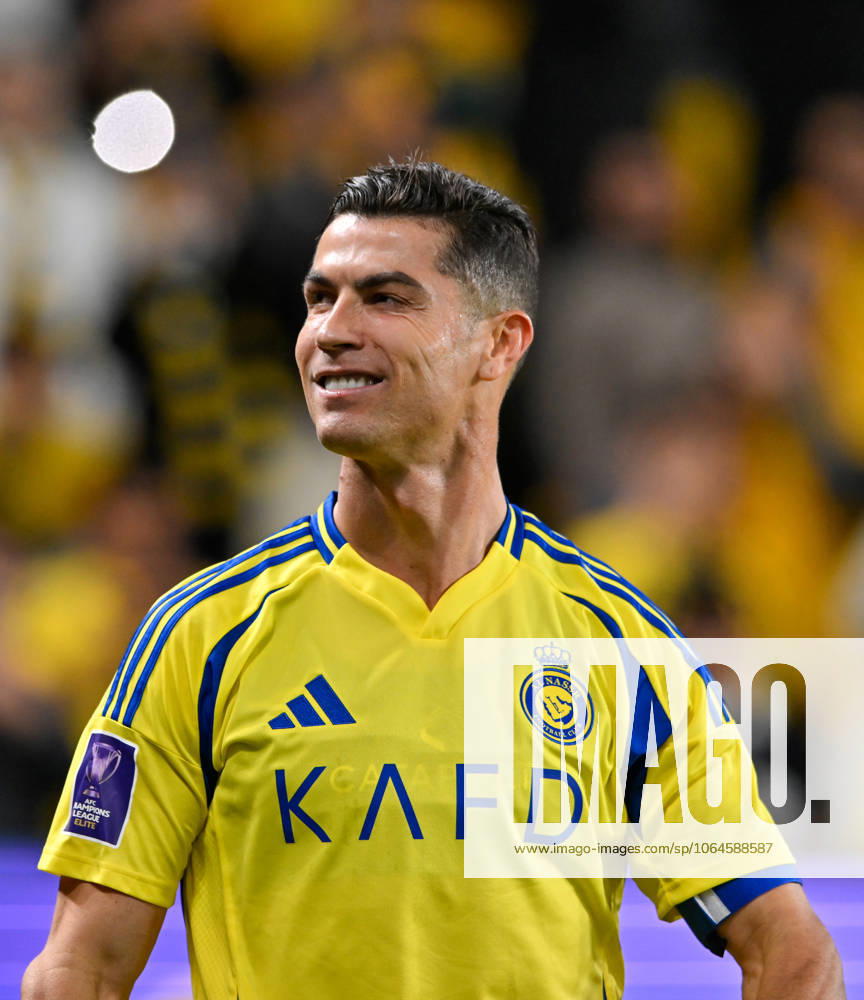Al-Nassr v Esteghlal - AFC Champions League RIYADH, SAUDI ARABIA - MARCH 10: Cristiano Ronaldo of Al-Nassr celebrates after a goal during AFC Champions League Elite football match between Al-Nassr and Esteghlal at Al-Awwal Park in Riyadh, Saudi Arabia on March 10, 2025. Riyad Suudi Arabistan. Editorial use only. Please get in touch for any other usage.