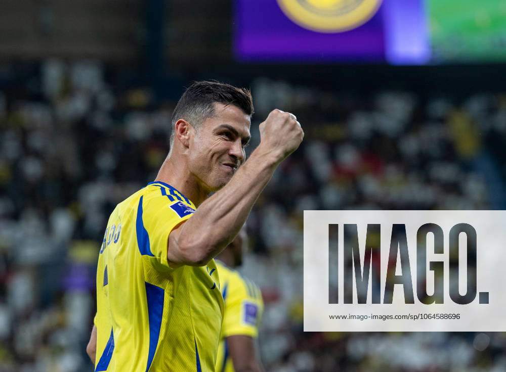Al-Nassr v Esteghlal - AFC Champions League RIYADH, SAUDI ARABIA - MARCH 10: Cristiano Ronaldo of Al-Nassr celebrates after a goal during AFC Champions League Elite football match between Al-Nassr and Esteghlal at Al-Awwal Park in Riyadh, Saudi Arabia on March 10, 2025. Riyad Suudi Arabistan. Editorial use only. Please get in touch for any other usage.