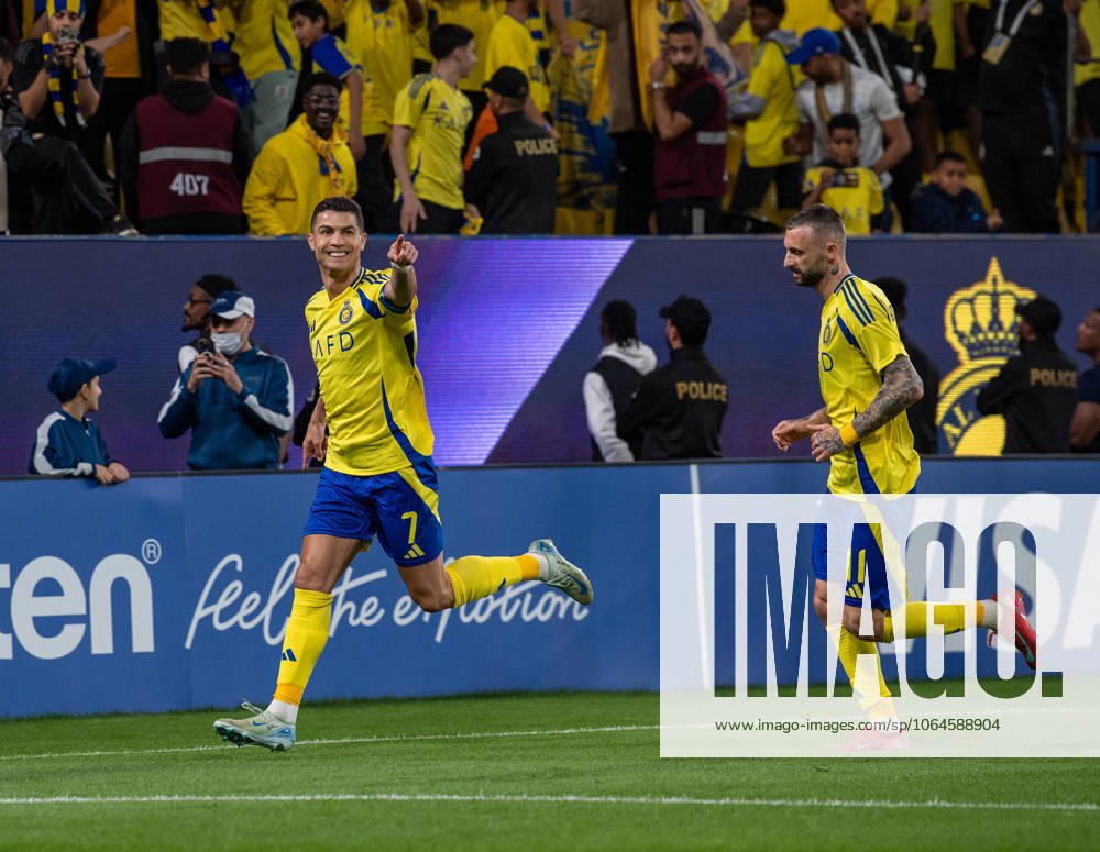 Al-Nassr v Esteghlal - AFC Champions League RIYADH, SAUDI ARABIA - MARCH 10: Cristiano Ronaldo of Al-Nassr celebrates after a goal during AFC Champions League Elite football match between Al-Nassr and Esteghlal at Al-Awwal Park in Riyadh, Saudi Arabia on March 10, 2025. Riyad Suudi Arabistan. Editorial use only. Please get in touch for any other usage.