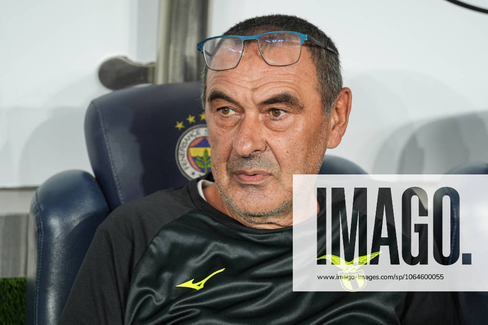 Fenerbahce v Lazio - Friendly match??????? ISTANBUL, TURKIYE - JULY 30: Lazio head coach Maurizio Sarri watches his team’s preparations before a friendly match against Fenerbahce at Chobani Stadium in Istanbul, Turkiye, on July 30, 2025. Cemal Yurttas Anadolu Istanbul Turkey. Editorial use only. Please get in touch for any other usage.