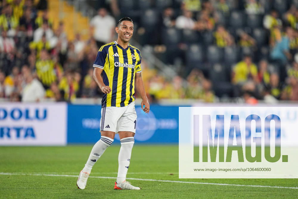 Fenerbahce v Lazio - Friendly match??????? ISTANBUL, TURKIYE - JULY 30: Fenerbahce’s Irfan Can Kahveci is seen in action during a friendly match against Lazio at Chobani Stadium in Istanbul, Turkiye, on July 30, 2025. Cemal Yurttas Anadolu Istanbul Turkey. Editorial use only. Please get in touch for any other usage.