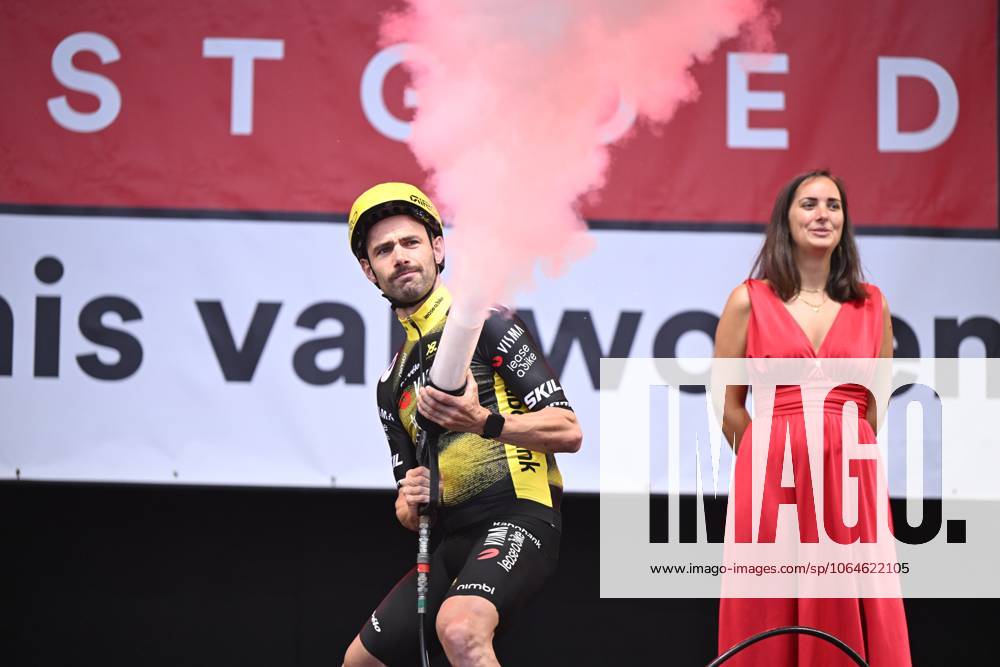 Belgian Victor Campenaerts of Team Visma-Lease a Bike pictured before the Natourcriterium Herentals cycling race, Thursday 31 July 2025 in Herentals. The contest is a part of the traditional criteriums , local races in which mainly cyclists who rode the Tour de France compete. TOM GOYVAERTS TomxGoyvaerts x130373403x