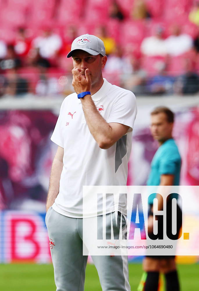 RB Leipzig - Bergamo Testspiel Leipzig, 02.08.2025, Red Bull Arena, Fußball, Testspiel , RB Leipzig (DEU) vs. Atalanta Bergamo (ITA) , Im Bild: Trainer Ole Werner (RB Leipzig) ,