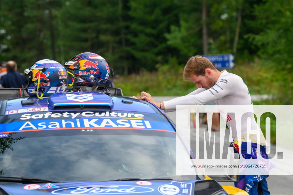 MOTORI - Rally - WRC, Motorsport Rallye, WM Secto Rally Finland The Driver Gregoire Munster And Co-Driver Louis Louka Of The Team M Ford World Rally Team Ford Puma Rally1 ,They Face 3rd The Day Of The Race ,During Fia World Rally Championship WRC Secto Rally Finland 2025, 02 Aug ,Jyvaskyla, Finland Finland Finland