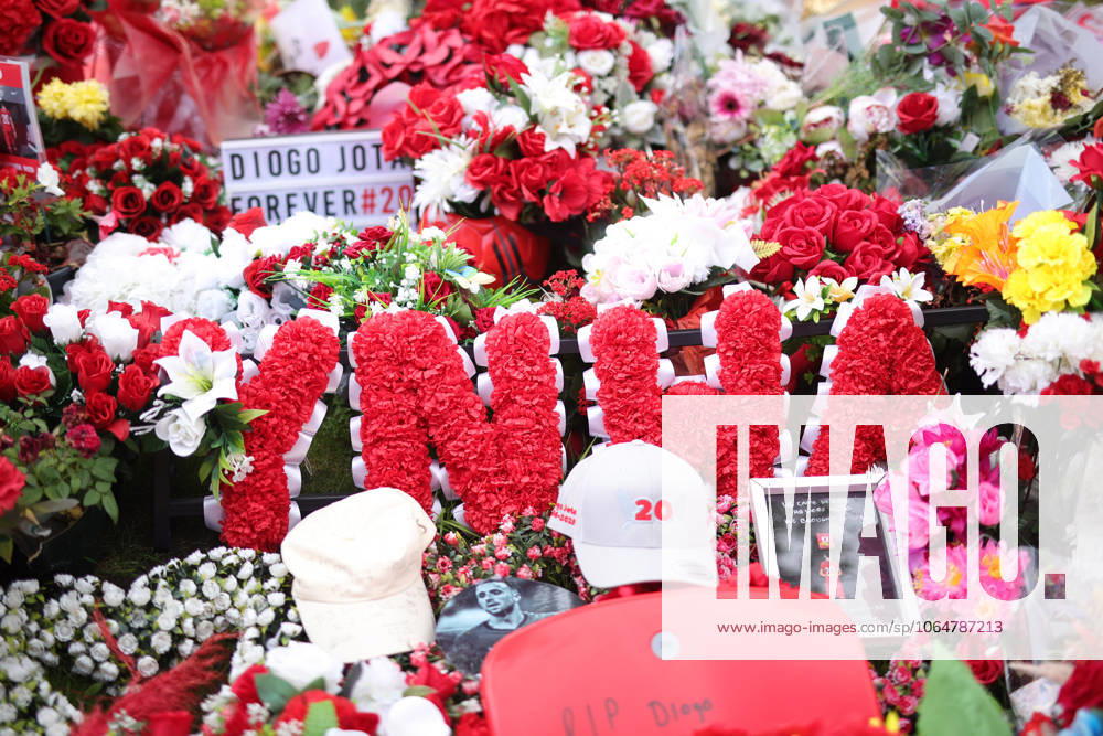Football - Pre-Season Friendly - Liverpool v Athletic Bilbao 4th August 2025 - Pre-Season Friendly - Liverpool v Athletic Bilbao - Tributes to the late Diogo Jota - Photo: Simon Stacpoole Offside. Liverpool UK