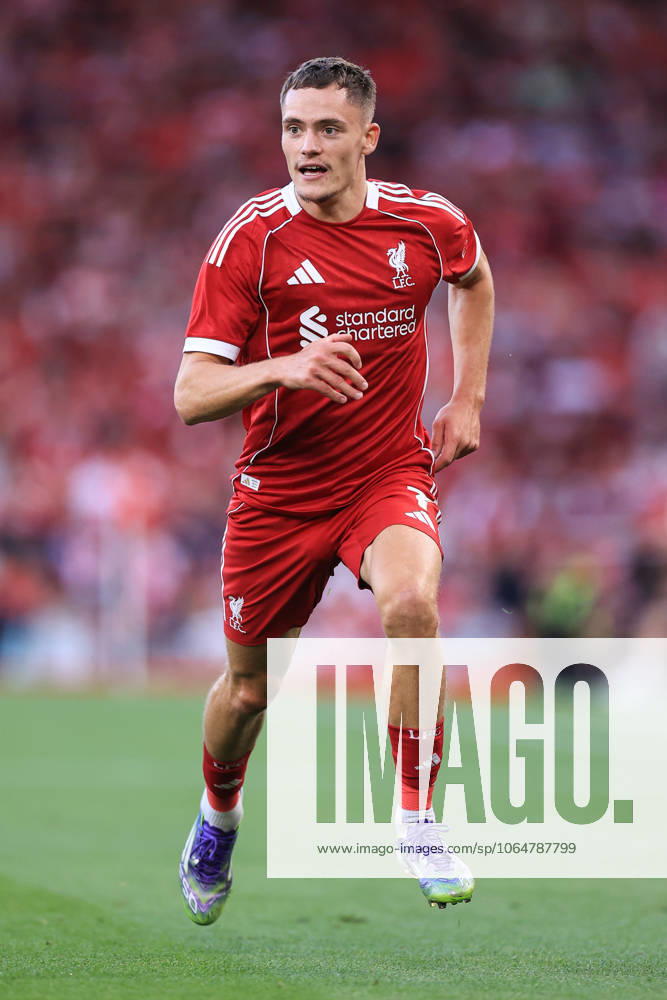 Football - Pre-Season Friendly - Liverpool v Athletic Bilbao 4th August 2025 - Pre-Season Friendly - Liverpool v Athletic Bilbao - Florian Wirtz of Liverpool - Photo: Simon Stacpoole Offside. Liverpool UK