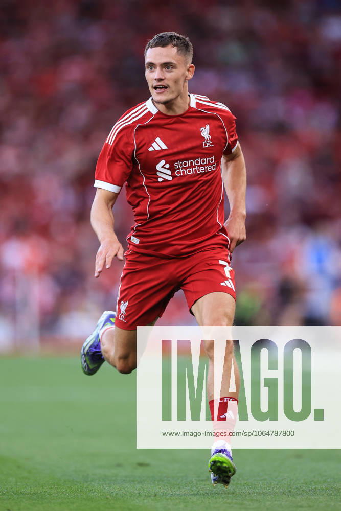 Football - Pre-Season Friendly - Liverpool v Athletic Bilbao 4th August 2025 - Pre-Season Friendly - Liverpool v Athletic Bilbao - Florian Wirtz of Liverpool - Photo: Simon Stacpoole Offside. Liverpool UK