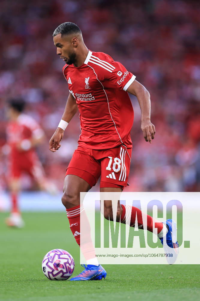 Football - Pre-Season Friendly - Liverpool v Athletic Bilbao 4th August 2025 - Pre-Season Friendly - Liverpool v Athletic Bilbao - Cody Gakpo of Liverpool - Photo: Simon Stacpoole Offside. Liverpool UK