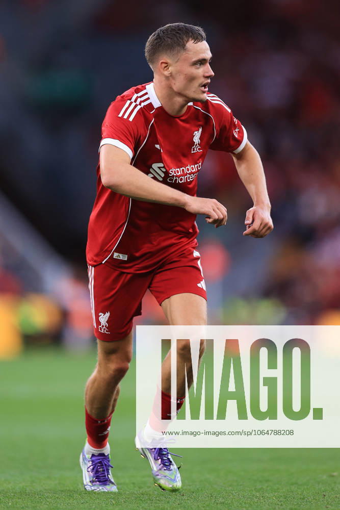 Football - Pre-Season Friendly - Liverpool v Athletic Bilbao 4th August 2025 - Pre-Season Friendly - Liverpool v Athletic Bilbao - Florian Wirtz of Liverpool - Photo: Simon Stacpoole Offside. Liverpool UK