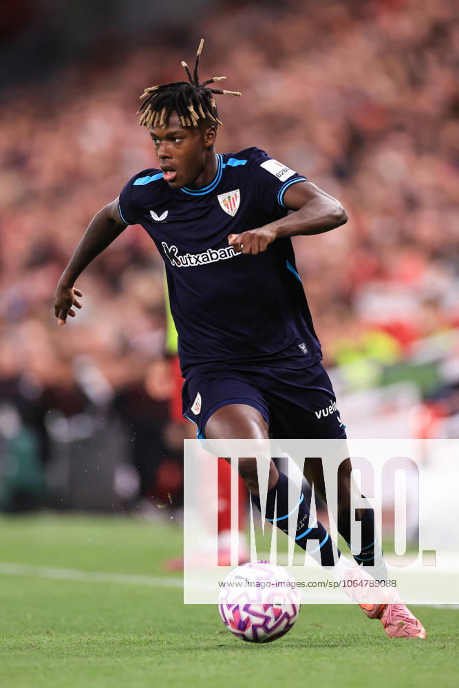 Football - Pre-Season Friendly - Liverpool v Athletic Bilbao 4th August 2025 - Pre-Season Friendly - Liverpool v Athletic Bilbao - Nico Williams of Athletic Bilbao - Photo: Simon Stacpoole Offside. Liverpool UK