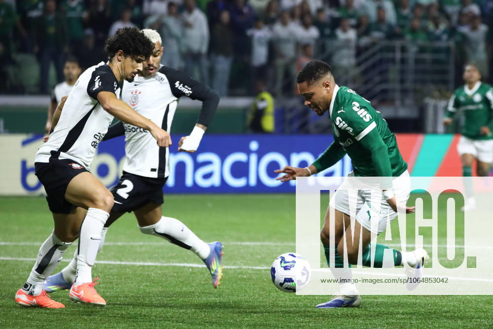 Palmeiras and Corinthians in the round of 16 of the Copa do Brasil Vitor Roque of Palmeiras during the match against Corinthians in the second leg of the round of 16 of the Copa do Brasil, at Allianz Parque, west of Sao Paulo, this Wednesday, the 6th SoO PAULO SoO PAULO BRAZIL