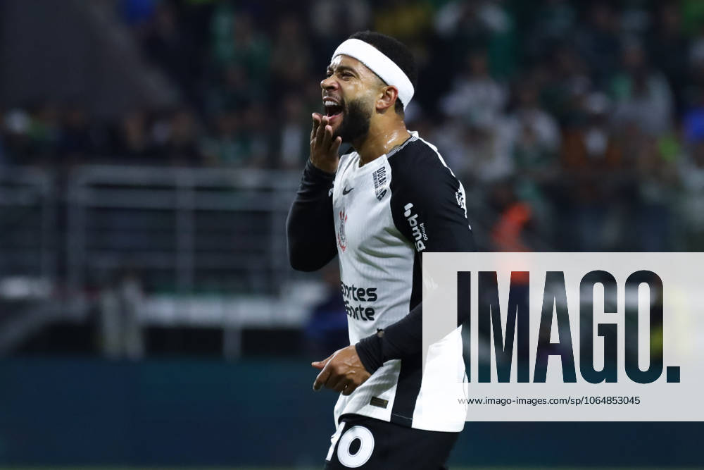 Palmeiras and Corinthians in the round of 16 of the Copa do Brasil Corinthians Memphis during the match against Palmeiras in the second leg of the round of 16 of the Copa do Brasil, at Allianz Parque, west of Sao Paulo, this Wednesday, the 6th. SoO PAULO SoO PAULO BRAZIL