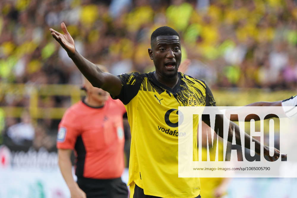Fussball, Testspiel, Freundschaftsspiel, Borussia Dortmund vs Juventus Turin 10.08.2025, Signal Iduna Park Dortmund Serhou Guirassy, BVB , Aktion, Einzelbild