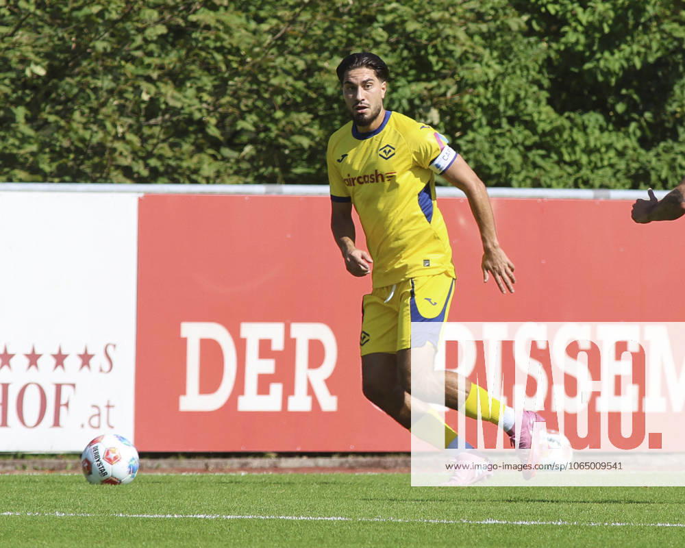 CALCIO - Amichevole - Hellas Verona FC vs St. Pauli Suat Serdar of Hellas Verona FC play the ball during St Pauli FC 1910 vs Hellas Verona FC, 5° Test Match, at Velly Arena in Imst (A), on August 09, 2025. Imst Austria