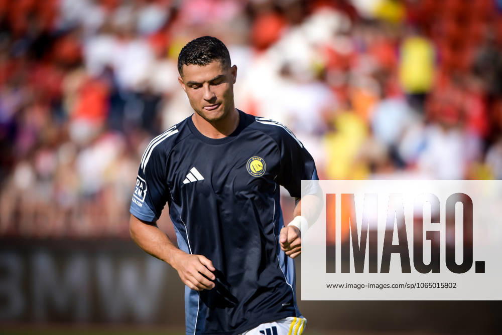 ESP: UD Almeria v Al Nassr - Friendly Match ALMERIA, SPAIN - AUGUST 10: Cristiano Ronaldo of Al Nassr during the match between UD Almeria and Al Nassr of friendly match on August 10, 2025 at Power Horse Stadium in Almeria, Spain. (Photo by Samuel Carreno) Almeria Andalucia Andalucia Spain