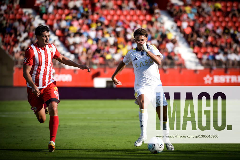 ESP: UD Almeria v Al Nassr - Friendly Match ALMERIA, SPAIN - AUGUST 10: Joao Felix of Al Nassr during the match between UD Almeria and Al Nassr of friendly match on August 10, 2025 at Power Horse Stadium in Almeria, Spain. (Photo by Samuel Carreno) Almeria Andalucia Andalucia Spain