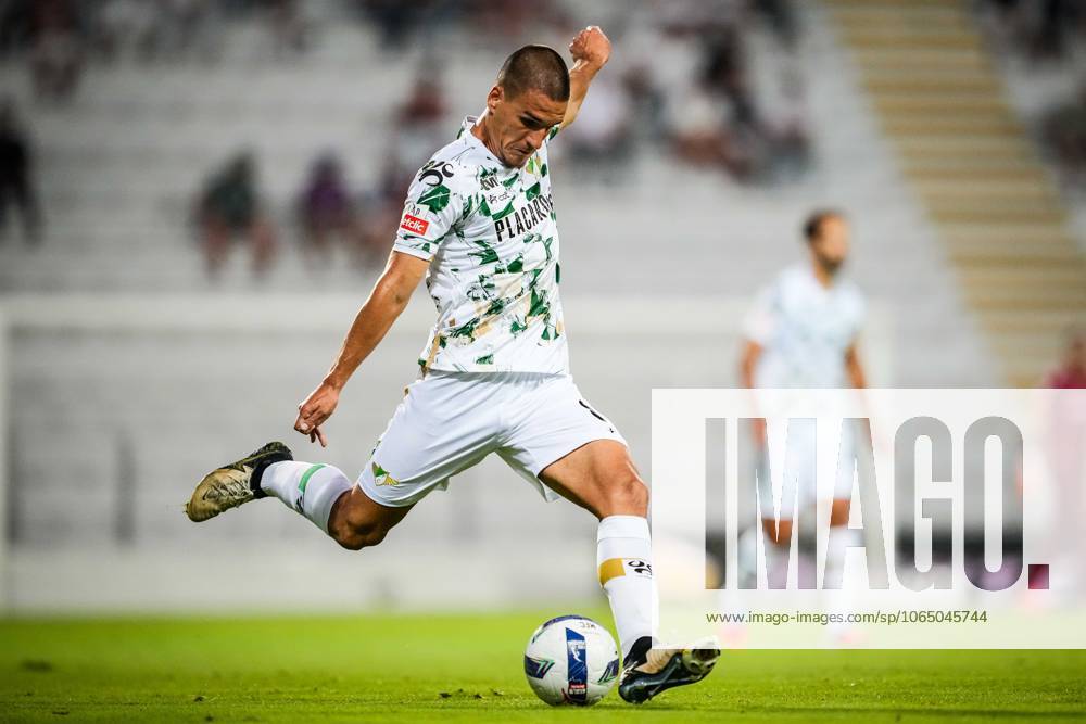 Mateja STJEPANOVIC of Moreirense FC during the Liga Portugal Betlic match between Moreirense FC and FC Alverca at Estadio Comendador Joaquim de Almeida Freitas on August 10, 2025 in Moreira de Conegos, Portugal. Moreira De Conegos Portugal - ZUMAm308 20250810_zsp_m308_014