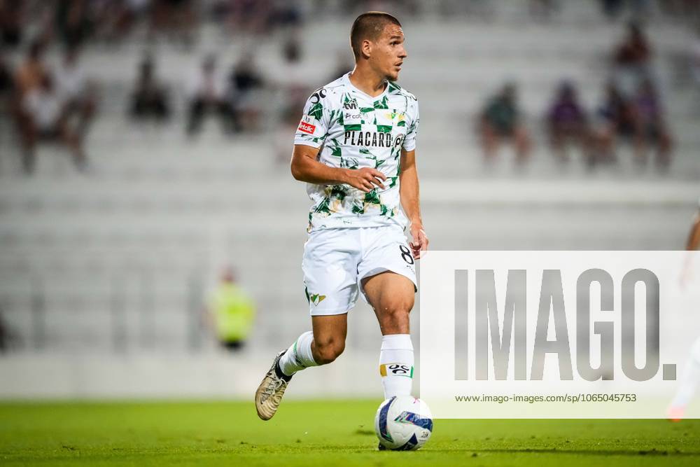 Mateja STJEPANOVIC of Moreirense FC during the Liga Portugal Betlic match between Moreirense FC and FC Alverca at Estadio Comendador Joaquim de Almeida Freitas on August 10, 2025 in Moreira de Conegos, Portugal. Moreira De Conegos Portugal - ZUMAm308 20250810_zsp_m308_015