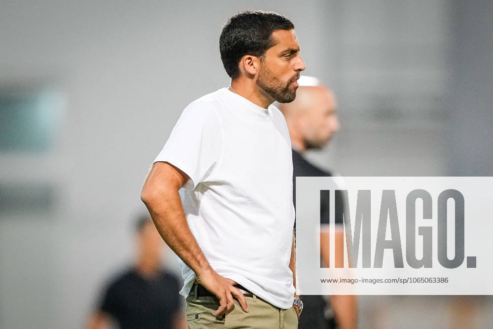 Vasco BOTELHO DA COSTA of Moreirense FC during the Liga Portugal Betlic match between Moreirense FC and FC Alverca at Estadio Comendador Joaquim de Almeida Freitas on August 10, 2025 in Moreira de Conegos, Portugal. Moreira De Conegos Portugal - ZUMAm308 20250810_zsp_m308_020