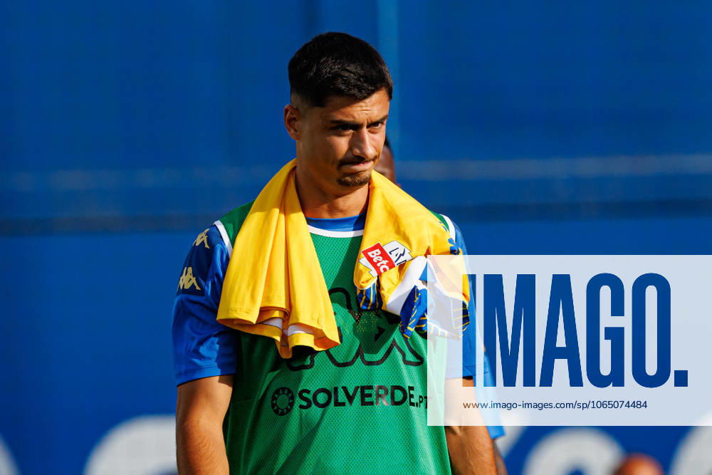 Andre Lacximicant seen during Liga Portugal game between teams of GD Estoril Praia and CF Estrela Amadora (Maciej Rogowski) Estoril Estadio Antonio Coimbra da Mota Portugal