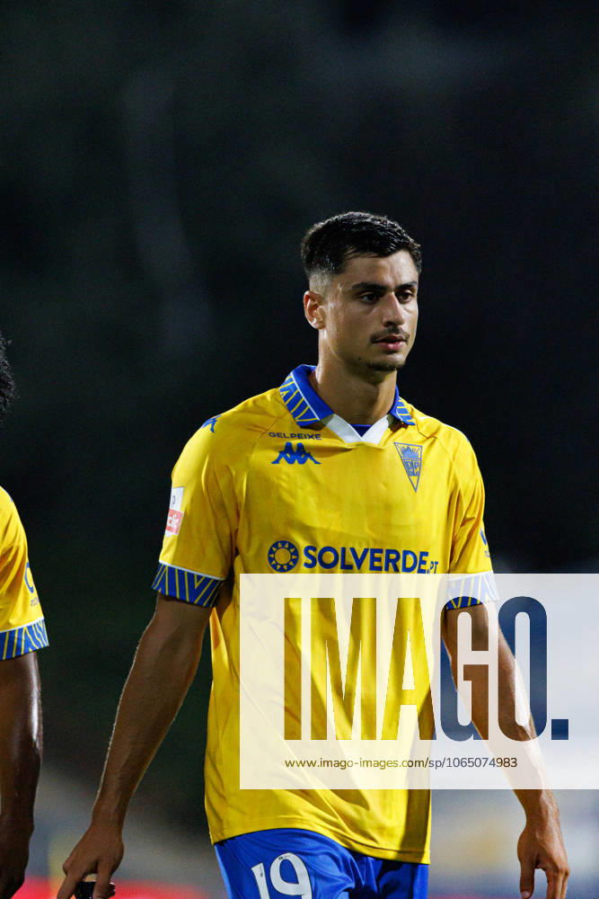 Andre Lacximicant seen during Liga Portugal game between teams of GD Estoril Praia and CF Estrela Amadora (Maciej Rogowski) Estoril Estadio Antonio Coimbra da Mota Portugal