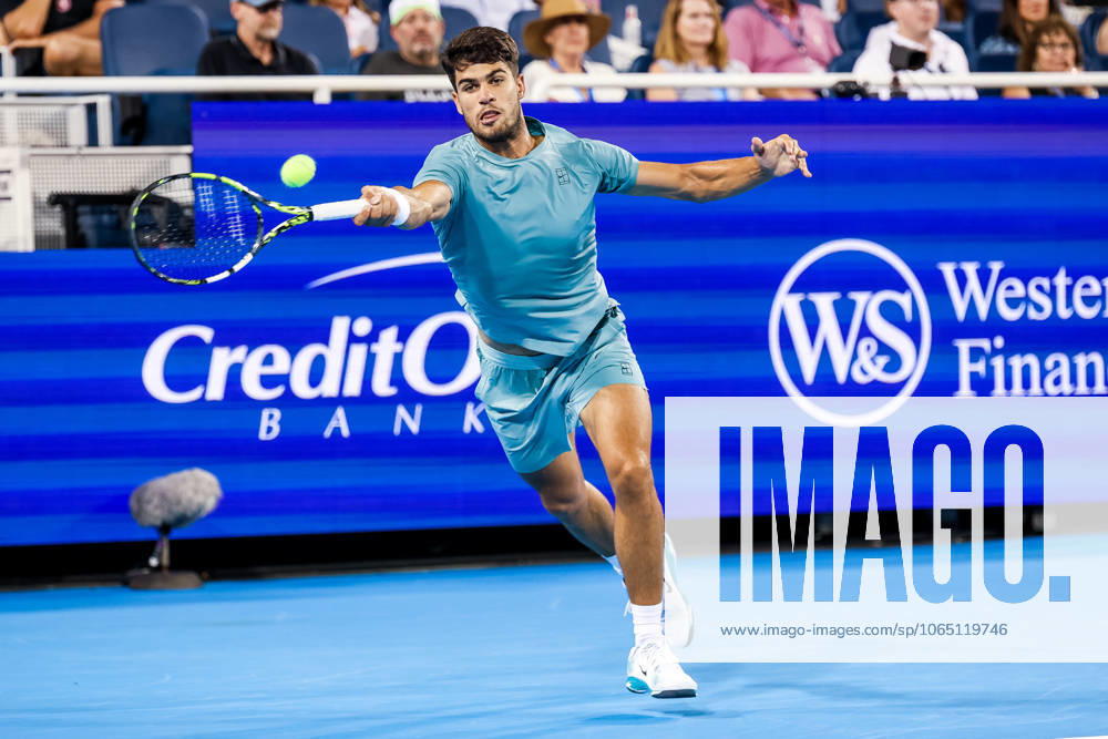 Cincinnati Open 2025 Carlos Alcaraz during Cincinnati Open 2025 tennis tournament in Cincinnati USA on 13 August 2025. Cincinnati USA