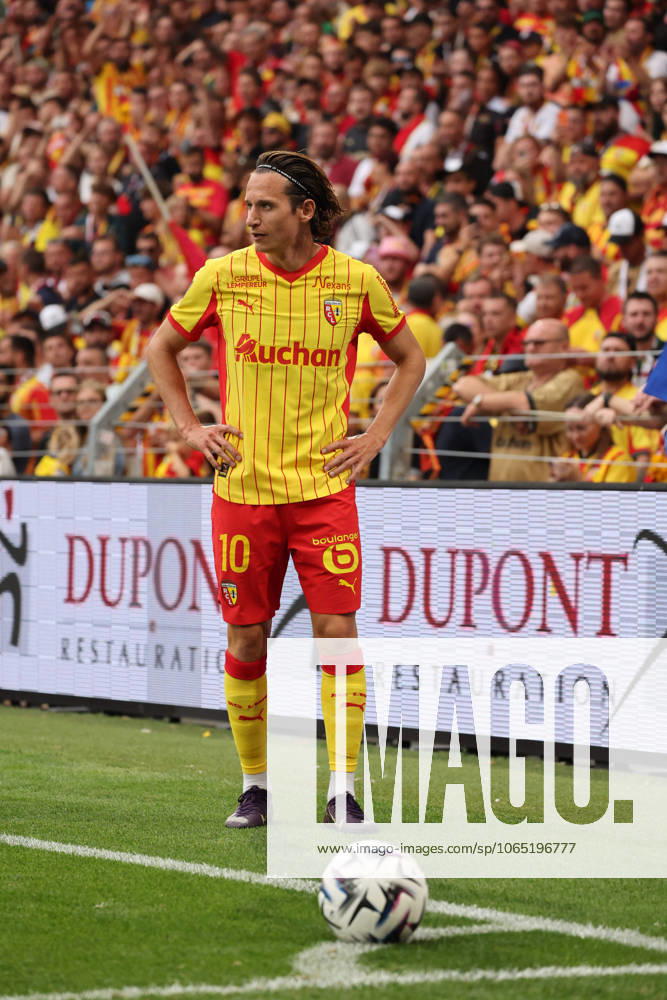 Florian THAUVIN (RC Lens) lors du match RC Lens vs Olympique Lyonnais, Ligue 1 J1, stade Bollaert-Delelis, le 16 août 2025 - photo Laurent Sanson PsnewZ