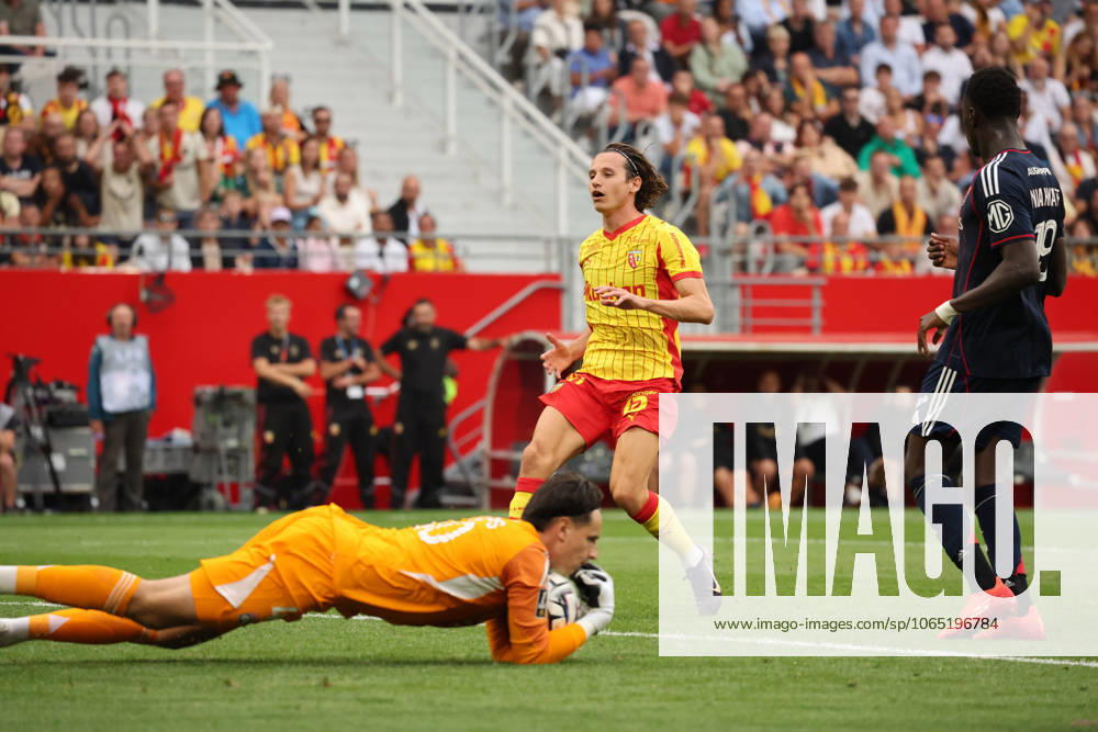 Florian THAUVIN (RC Lens) lors du match RC Lens vs Olympique Lyonnais, Ligue 1 J1, stade Bollaert-Delelis, le 16 août 2025 - photo Laurent Sanson PsnewZ