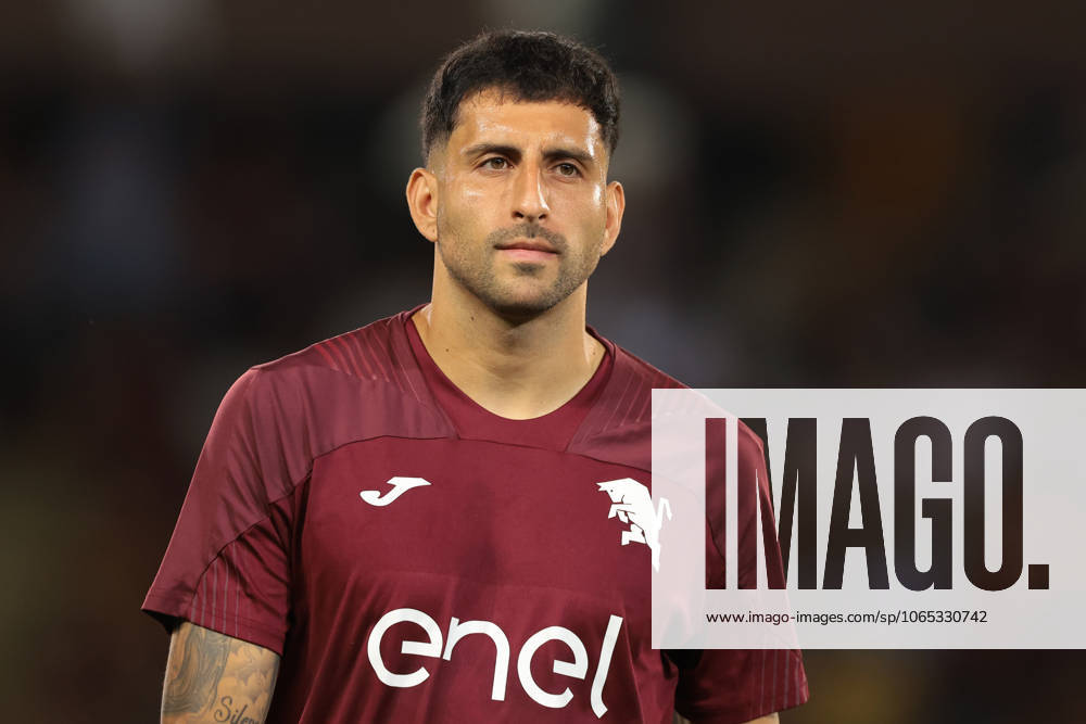 Turin, Italy, 18th August 2025. Guillermo Maripan of Torino FC looks on as he leaves the field of play following the warm up prior to the Torino vs Modena FC Coppa Italia match at Stadio Grande Torino, Turin. Picture credit should read: Jonathan Moscrop Sportimage . SPI_078_JM_TORO_MODENA_CI SPI-4064-0078