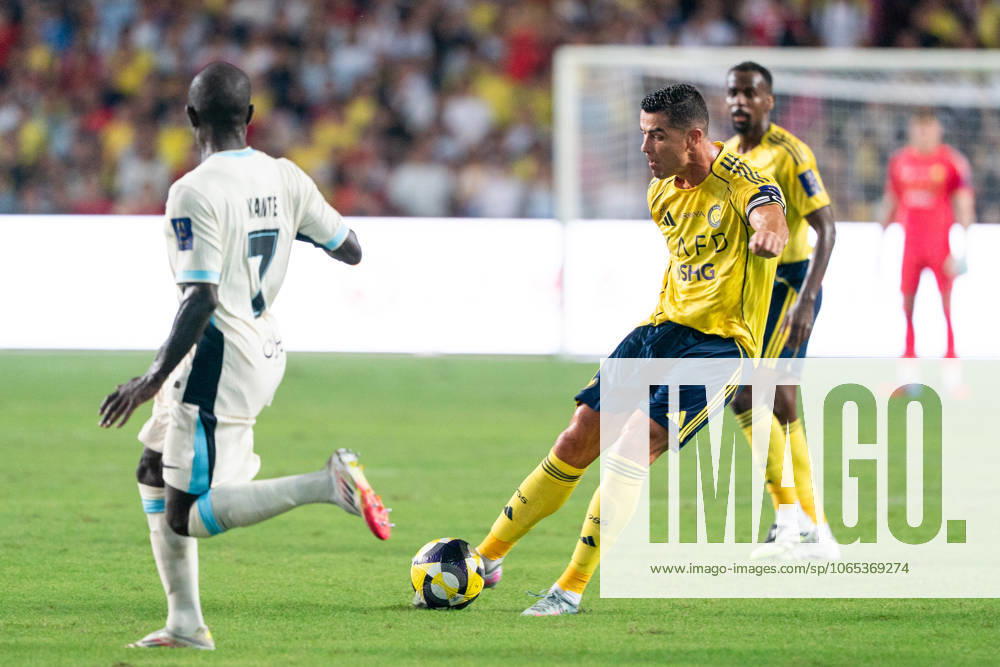Cristiano Ronaldo, Al-Nassr player in the game between the Al-Nassr and Al-Ittihad at Saudi Super Cup 2025 on August 19, 2025 in Hong Kong. Hong Kong China - ZUMAn323 20250819_zia_n323_032