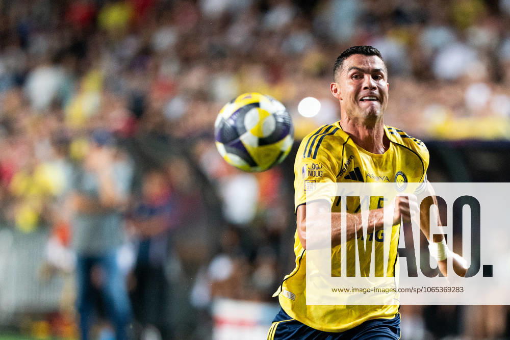 Cristiano Ronaldo, Al-Nassr player in the game between the Al-Nassr and Al-Ittihad at Saudi Super Cup 2025 on August 19, 2025 in Hong Kong. Hong Kong China - ZUMAn323 20250819_zia_n323_034