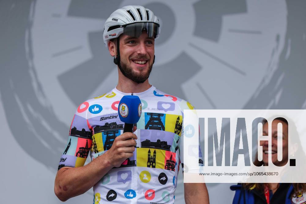 Radsport UCI ProSeries Men Elite LIDL Deutschland Tour 2025 Etappe 3 Arnsberg - Kassel am 23.08.2025 Jonas Rutsch ( INTERMARCHE - WANTY ) im Community Jersey