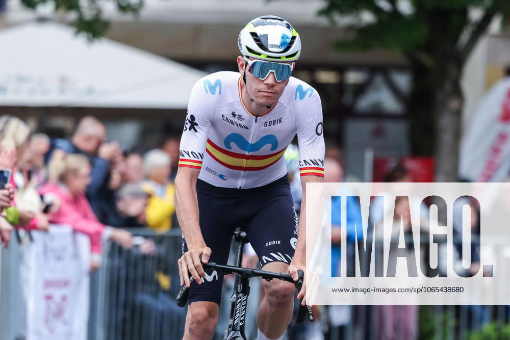 Radsport UCI ProSeries Men Elite LIDL Deutschland Tour 2025 Etappe 3 Arnsberg - Kassel am 23.08.2025 Ivan Romeo Abad ( MOVISTAR TEAM )